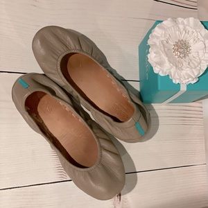Tieks taupe flats, 7